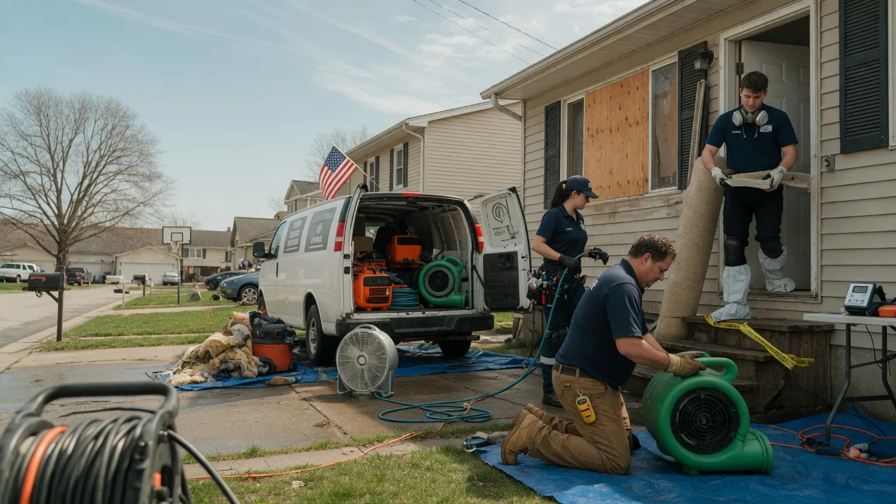 Water Damage Restoration in Louisburg, NC near me